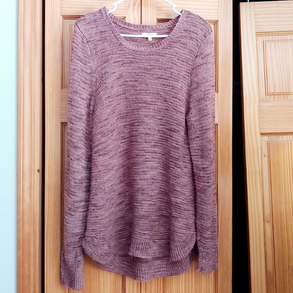 Maurices Dusty Rose Knit Sweater